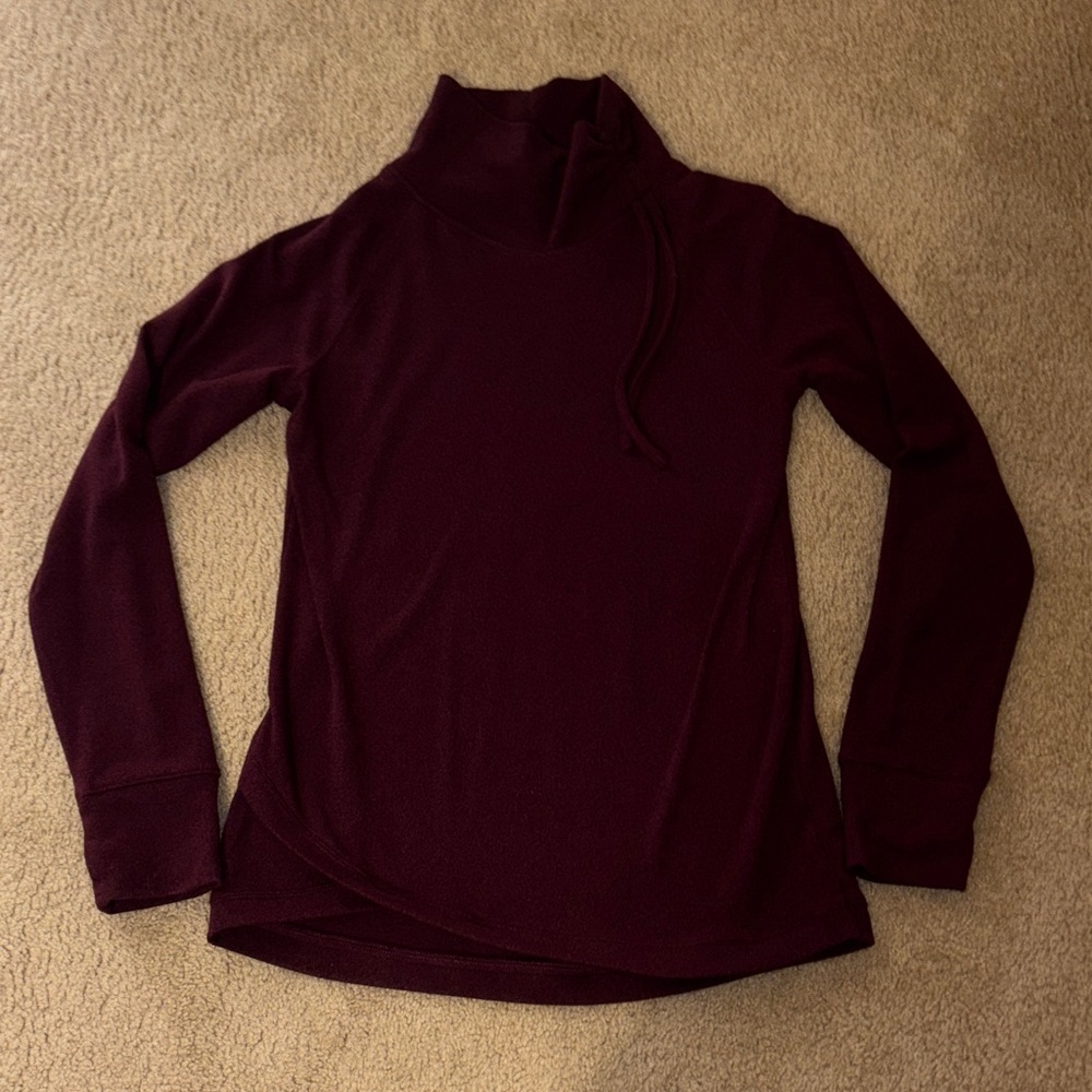 Maurice’s Burgundy Long Sleeve Turtleneck Top